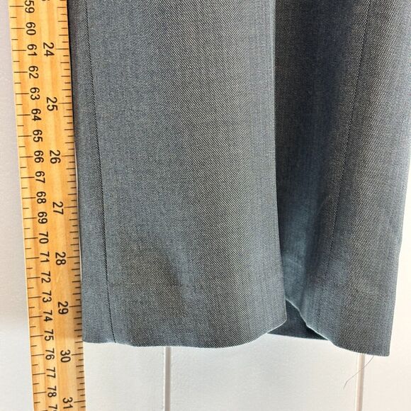 Haggar Straight Fit Men Corpcore Career Dress Pants Size 38X30 Gray Professional - Picture 6 of 10